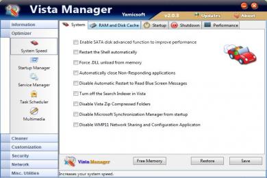 Captura Vista Manager