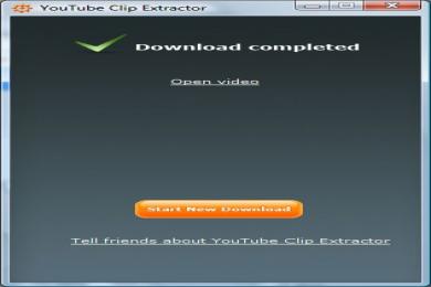 Captura YouTube Clip Extractor Basic