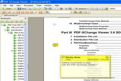 Screenshot PDF XChange Viewer