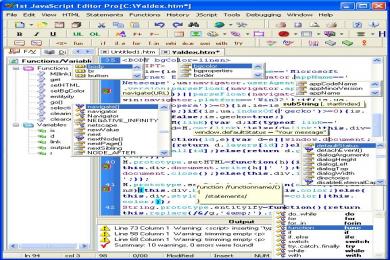 Captura 1st JavaScript Editor Pro