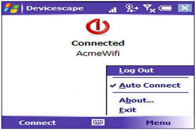 Screenshot DeviceScape