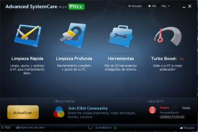 Screenshot Advanced SystemCare