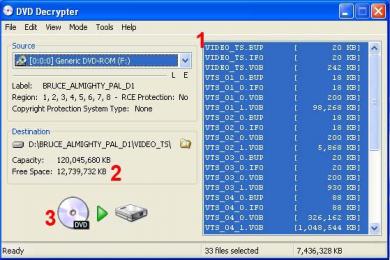 Screenshot DVD Decrypter