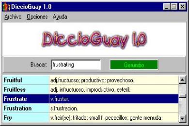 Screenshot DiccioGuay