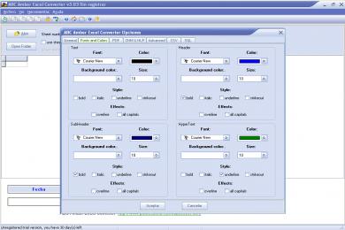 Captura ABC Amber Excel Converter