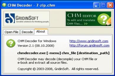 Captura CHM Decoder