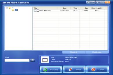 Capture Smart Flash Recovery