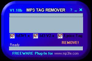 Capture Mp3 TAG Remover!