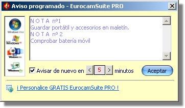 Screenshot Eurocam Suite Pro