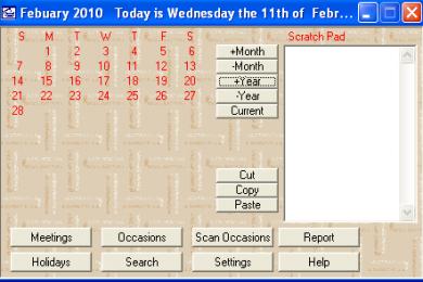 Screenshot Schedule