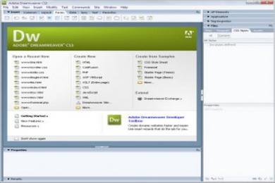 Screenshot Adobe Dreamweaver