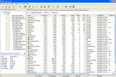 Captura DiskAnalyzer Professional