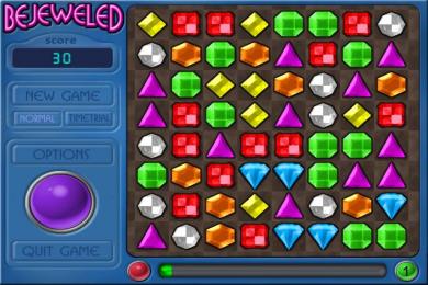 Screenshot Bejeweled Deluxe