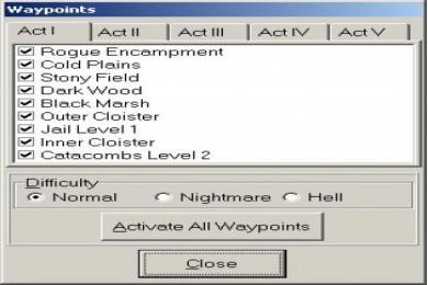 Screenshot Diablo 2 Character Editor