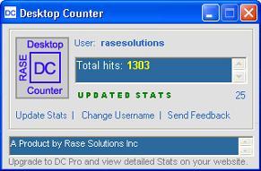 Captura Rase Desktop Counter