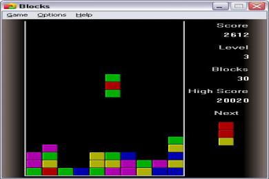 Screenshot Tetris
