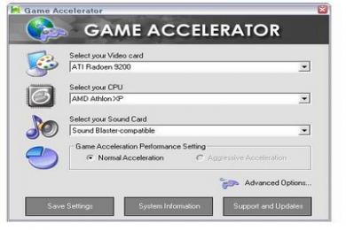 Captura Game Accelerator