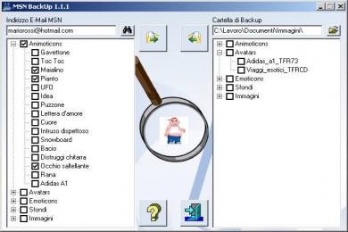 Captura MSN Backup