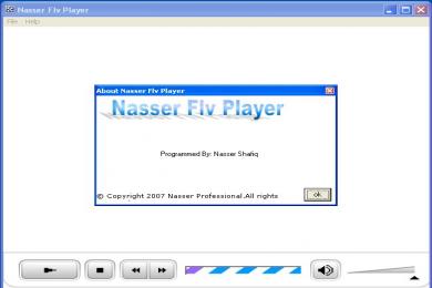 Captura Nasser FLV Player