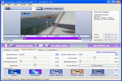Screenshot Turbine Video Encoder