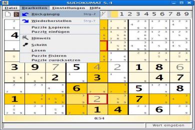 Screenshot Sudokumat