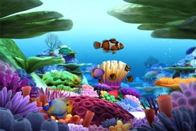 Captura Marine Life 3D Screensaver