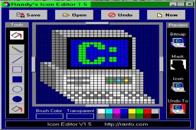 Captura Randys Icon Editor