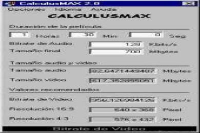 Screenshot CalculusMAX