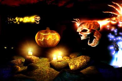 Screenshot Halloween 3D Screensaver