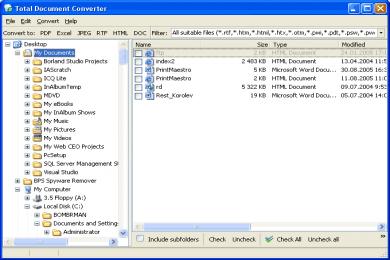 Captura Total Doc Converter