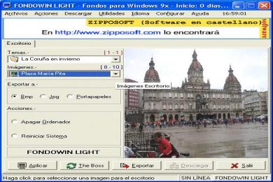 Screenshot FondoWin Light