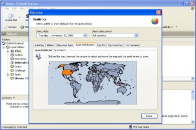 Captura SpamBully para OutLook