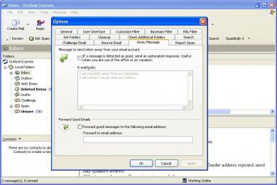 Captura SpamBully para OutLook