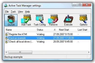 Captura Active Task Manager