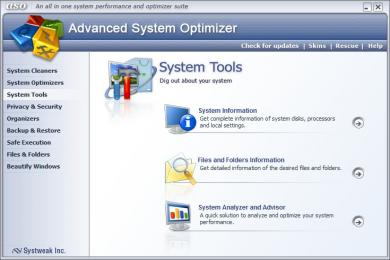 Captura Advanced System Optimizer