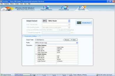 Screenshot Anvsoft Photo DVD Maker