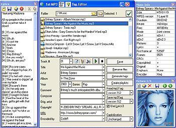 Captura 1st MP3 Tag Editor