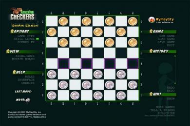 Screenshot Amusive Checkers