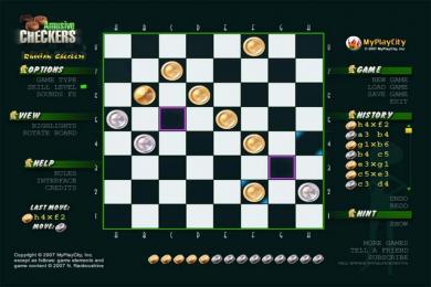 Screenshot Amusive Checkers