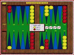Screenshot David`s Backgammon