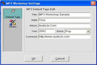 Captura MP3 Workshop