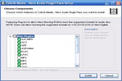 Captura Nero Audio Plugin Pack
