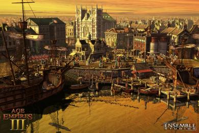 Screenshot Age of Empires III Hintergrundbild