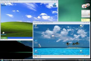 Рисунки Microsoft Virtual PC