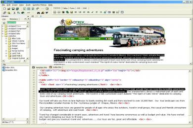 Captura AlleyCode HTML Editor