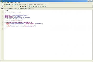 Captura AlleyCode HTML Editor