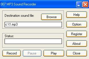 Captura 007 MP3 Sound Recorder