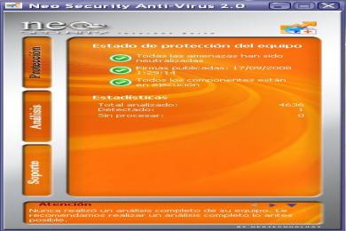 Cattura Neo Security Antivirus
