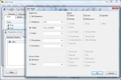 Capture MySQL-Front