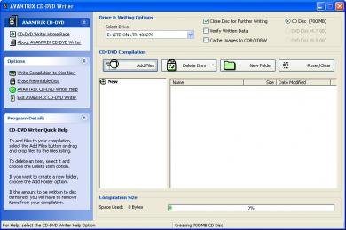 Captura CD-DVD Writer